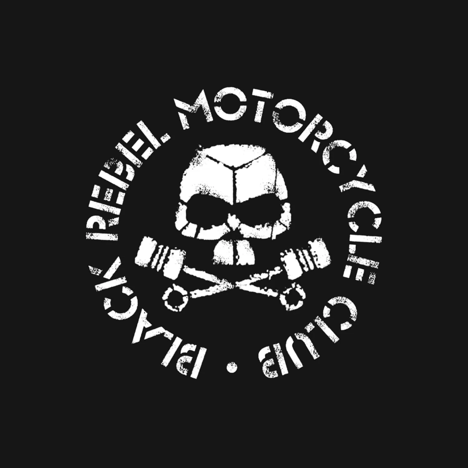 Black Rebel Motorcycle Club Logo T Shirt Adult Black Short Sleeve American Rock Band Music Graphic Tees
