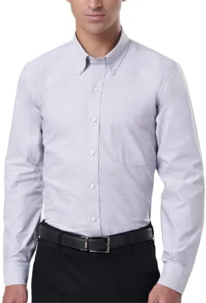 cotton king Mens Shirts | 100% Cotton Long Sleeve Shirts for Men | Button Down Shirt Men | Oxford Mens Dress Shirt