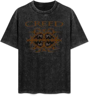 Durable Retro Oversized Cotton T-Shirts Cool Edgy Crew Neck Short Sleeve