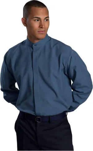 Edwards Garment Men's Big and Tall Banded Collar Shirt