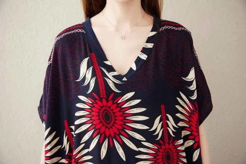 Flora Kaftan Dress