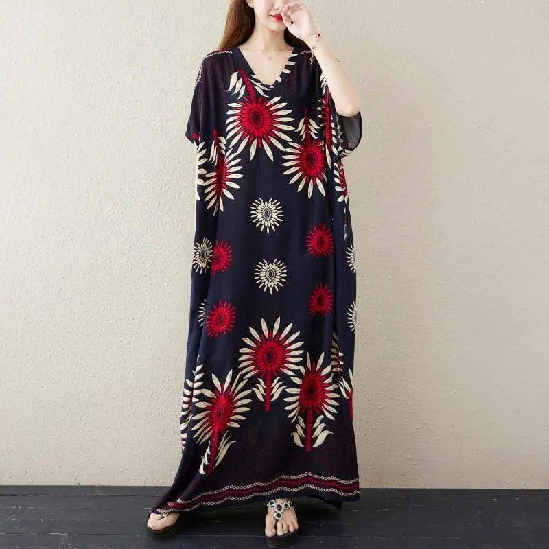 Flora Kaftan Dress