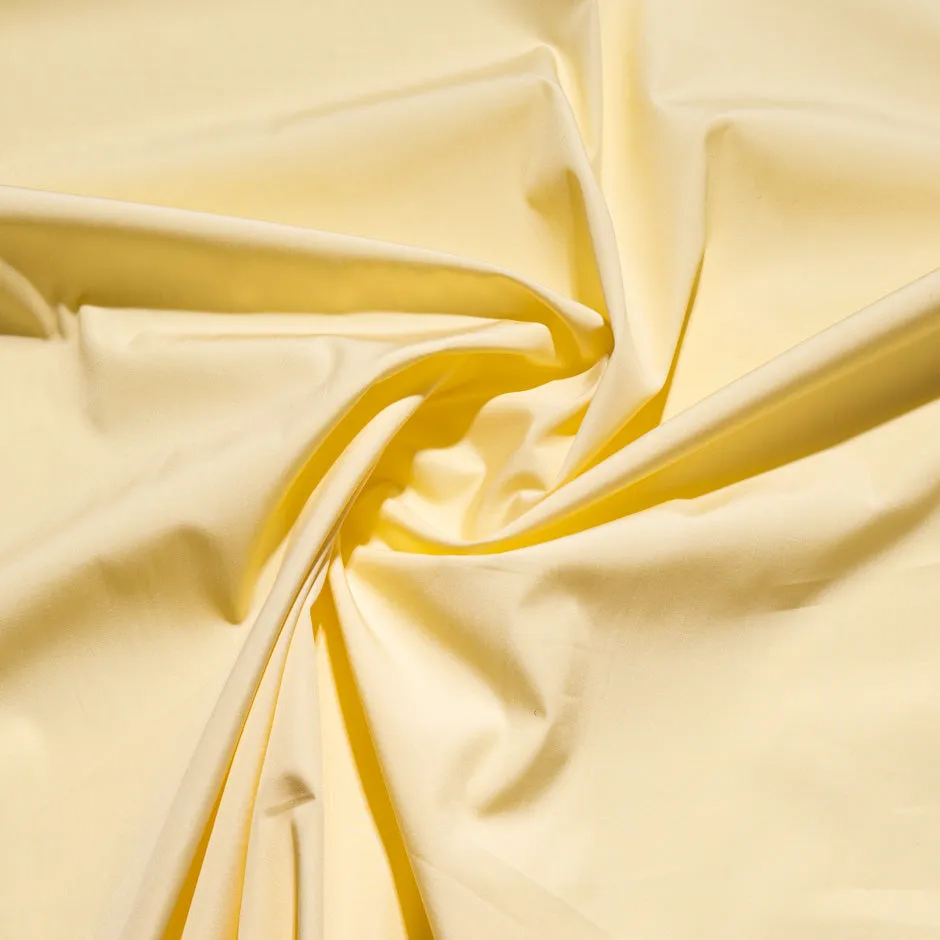 Plain Yellow Pure Cotton Shirting