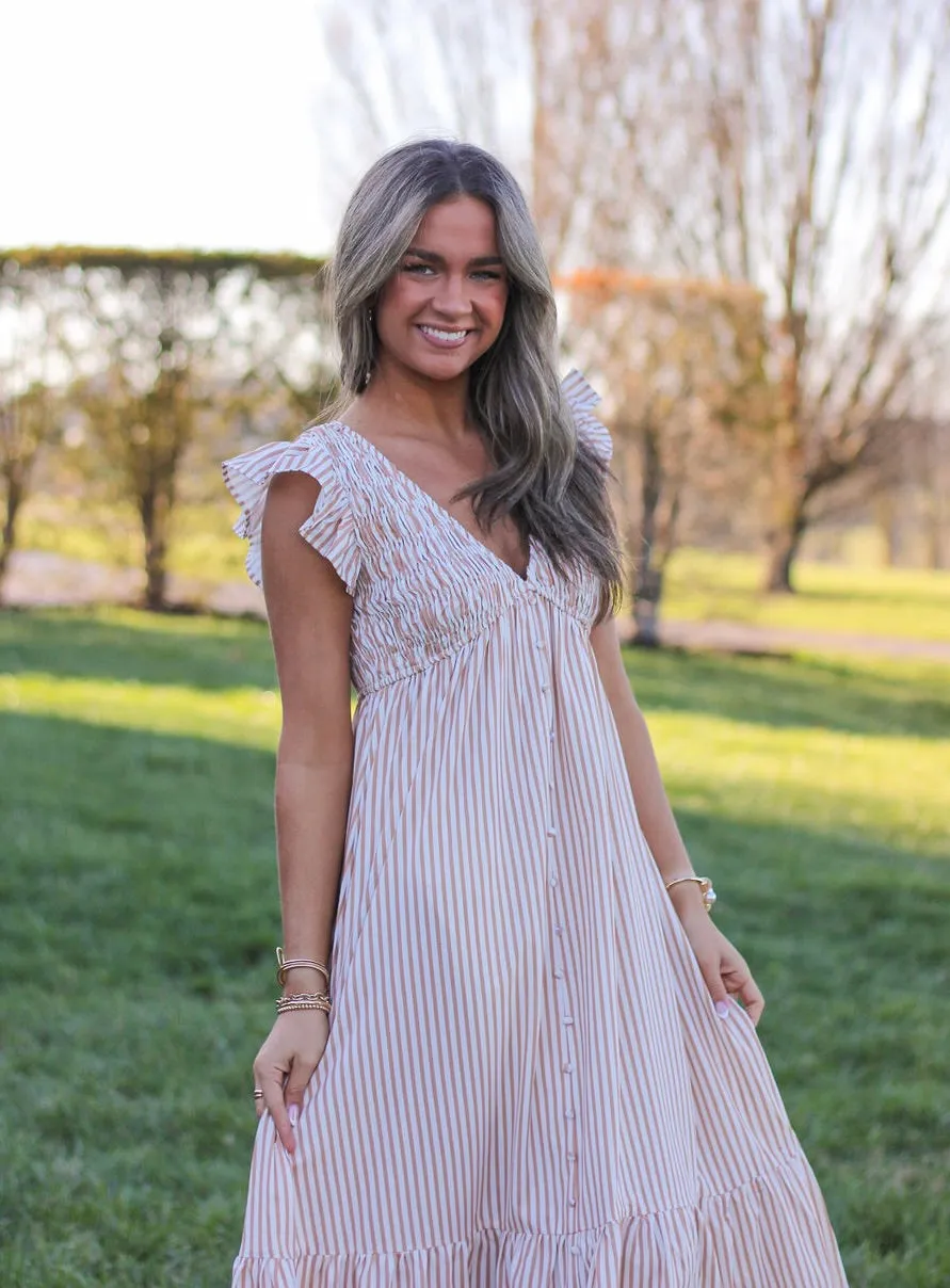 Stella Striped Dress